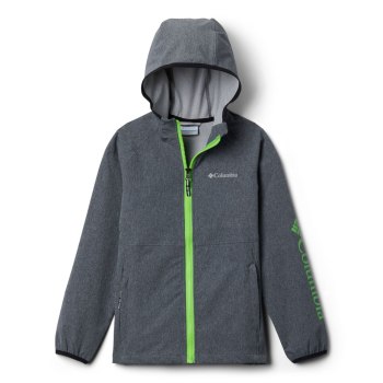 Columbia Rocky Range Softshell, Chamarras Negros Para Niño | 029647-HMY